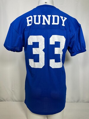 Al Bundy #33 Polk High Football Jersey Married With Children TV Show Men's SMALL