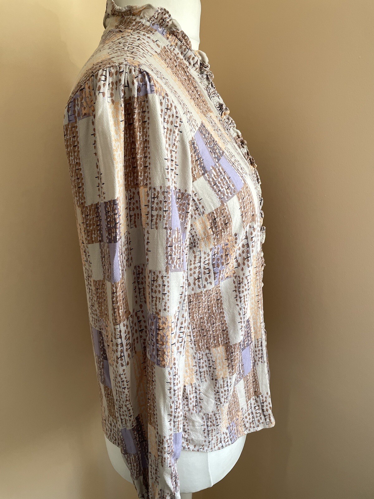 White Stuff Arabella Patchwork Ditzy Print Frill … - image 5