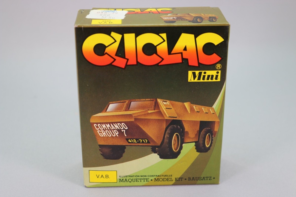 Lot De 4 Mini Maquettes Heller Cliclac - Occasion - Collection