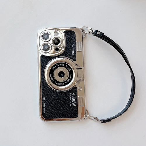 3D Vintage Camera Case Shockproof Girl Cover For iPhone 15 Pro Max 14 13 12 11 - 第 14/31 張圖片