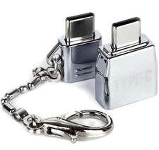 Type C male to USB female Adapter OTG with Zinc Alloy Shell for Smartphones