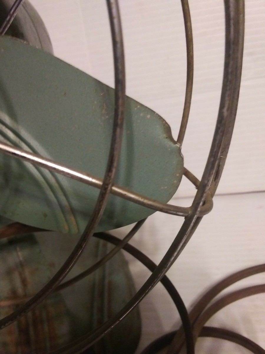 Vintage Zero Model 1250R Metal Table Fan | eBay