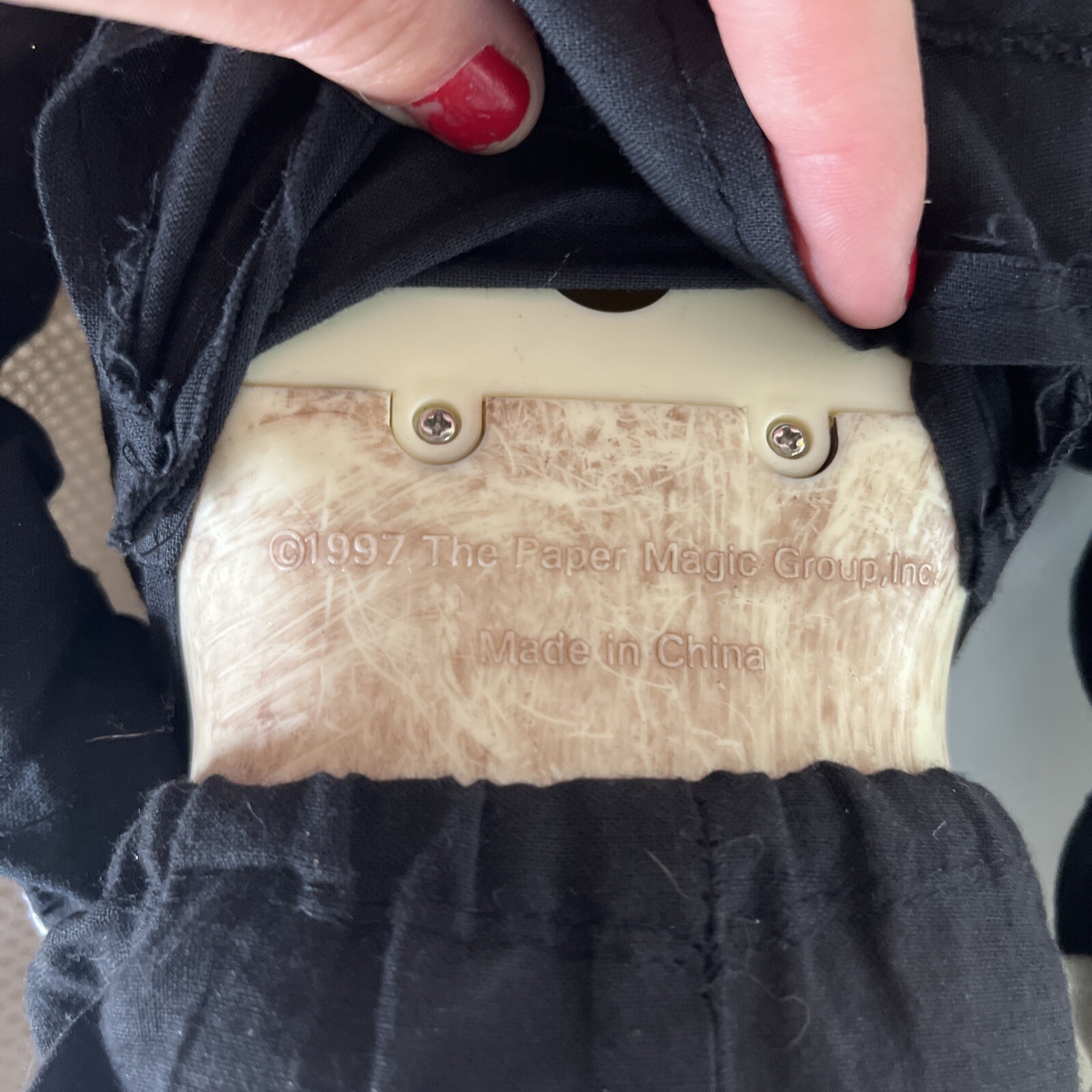 1997 Paper Magic Animated Skeleton Bride & Groom Haunted Halloween Prop – AS IS