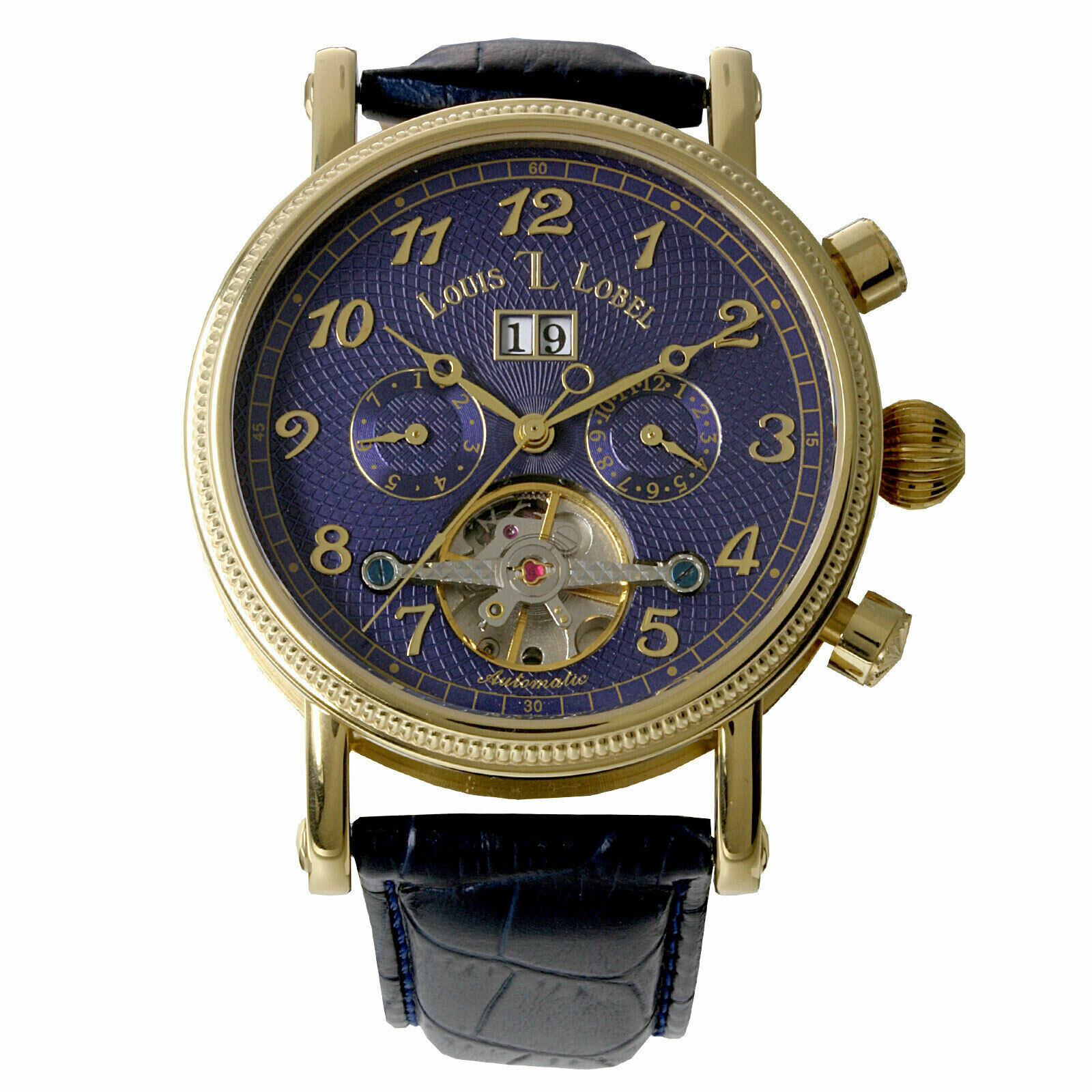 Montre homme Louis Lobel Le Duc automatique idéale pour le bureau - 2