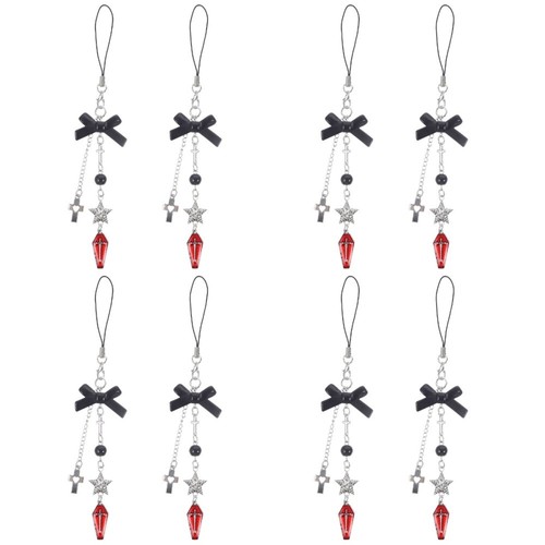4 Pack Pentagram Mobile Phone Chain Peekies Charm Decoration for - Zdjęcie 10 z 12