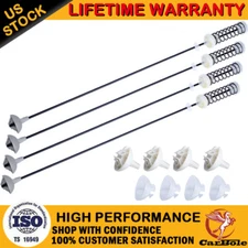 4 Pack W10780048 Washer Suspension Spring Rod For Whirlpool Kenmore Maytag Amana