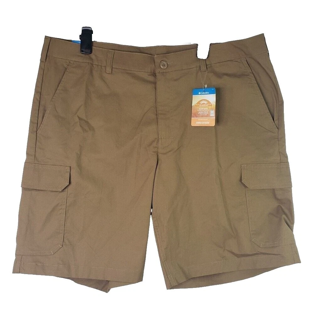 Pantalones cortos de carga de algodón Columbia para hombre