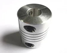 US stock 1pc 1/4" x 8 MM  Flexible Coupler Ballscrew Shaft Coupling D20L25