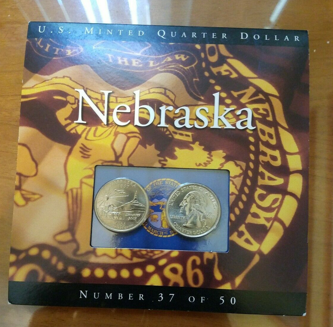 2006 P D NEBRASKA State Quarters  Coins of America