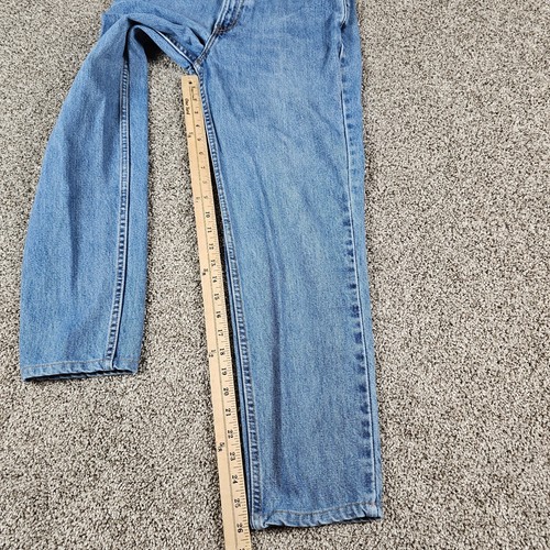 Vintage Levis 512 Jeans Womens 26x26 Blue Slim Tapered Grunge Mom High Rise USA - Picture 12 of 15