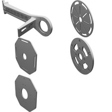 Frame for Professional Racing Quadcopter Compatible with Naza M-Lite System