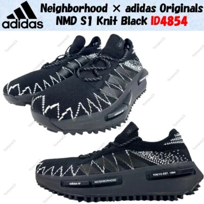 Quartier × adidas Originals NMD S1 tricot noir ID4854 taille homme - Photo 1/4