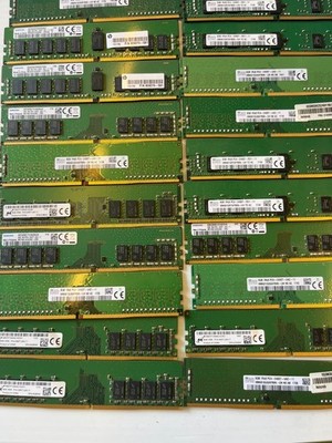 LOF OF 31 SAMSUNG 8GB DDR4 Desktop Memory PC4-2133P/2400T/2666V Mixed Brands