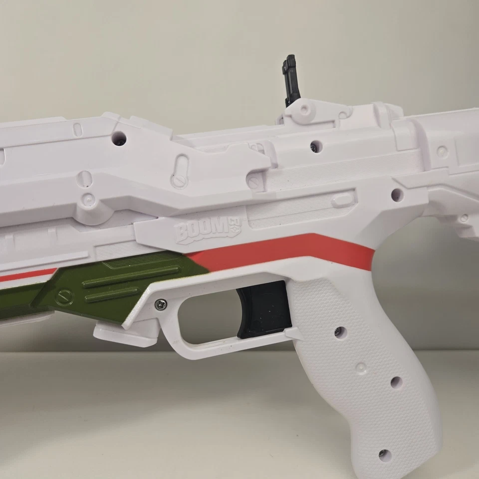 RARO BoomCo Halo UNSC M45D Blaze of Glory Dart Blaster con Clip PROBADO Foto 3 de 4