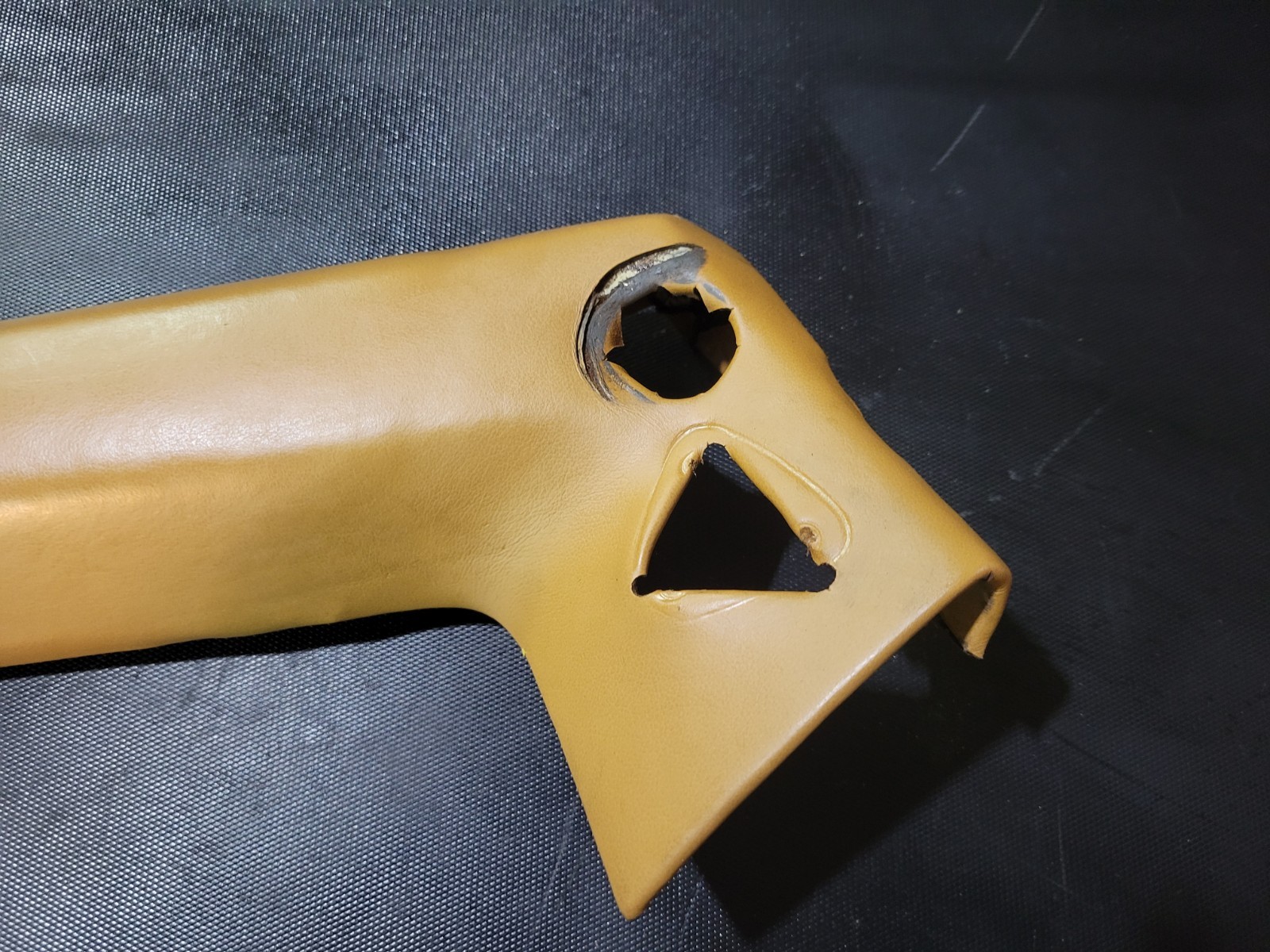 Driver Left Front A-Pillar A Pillar Leather Tan ginger Chrysler TC Maserati Oem