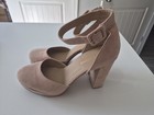 Sun + Stone Womens Estrella Microsuede Ankle Strap Pumps Rose Sz 9 — photo 5