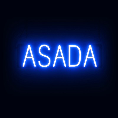 SpellBrite ASADA Sign | Neon Asada Sign Look, LED Light | 22.0'' x 6.3''