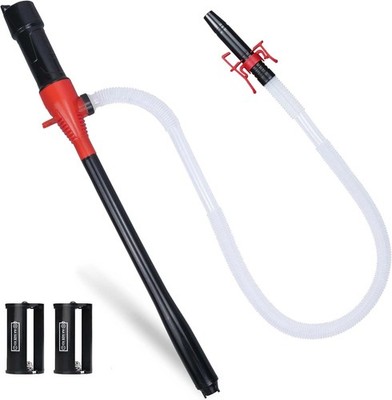 Portable Battery Powered Gas/Liquid Transfer Pump, Battery Operated Fuel/Water T