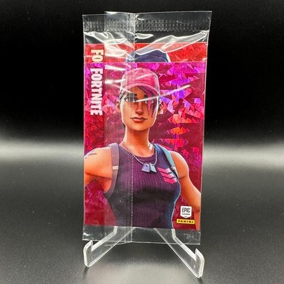 2019 Panini Fortnite Serie 1 Flowpack Crystal  #287 Rose Team Leader #137Scarlet