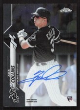 2020 Topps Chrome Zack Collins Auto Rookie Autographs #RA-ZC Card. rookie card picture