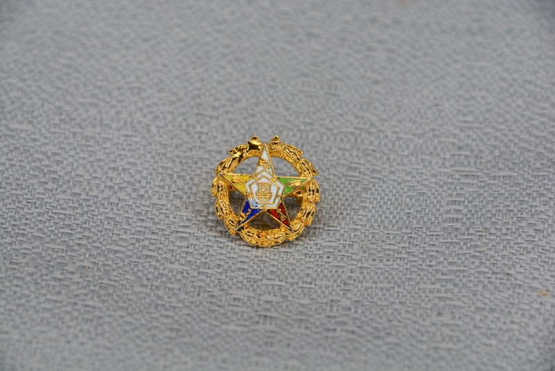 Order Of The Eastern Star Pin - Masonic