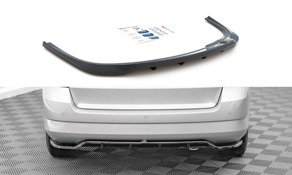 Splitter arrière Maxton améliore l'aérodynamisme de votre Skoda Fabia Combi Mk3
