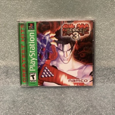 Tekken 3 PS1 PlayStation 1 GH - Greatest Hits COMPLETE WITH NEAR MINT DISC