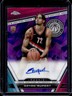 2023-24 Topps Chrome Sapphire Rayan Rupert Rookie Auto Refractor Purple #/10