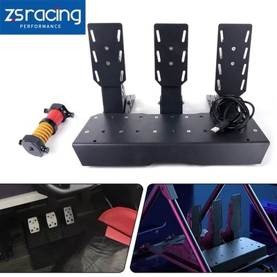 Racing Gaming Pedal Set Racing Simulator Pedals PC Windows Win11/Win10/Win8/Win7