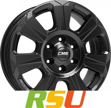 CMS C31 complete black gloss 6.5x16" ET62 LK6 130 ML 84.1 Alufelgen 16 Zoll