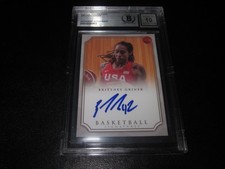 BRITTNEY GRINER SIGNED CUSTOM TEAM USA CARD BECKETT SLAB AUTO GRADE 10-WNBA