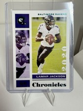2020 Panini Chronicles Lamar Jackson Baltimore Ravens Football #7