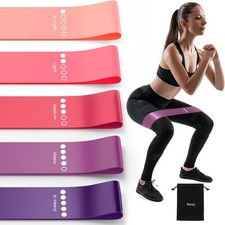 Versatile Resistance Bands Kit for Strength Training and Physical Therapy