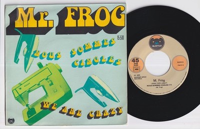 Mr. FROG * 1973 FRANCE ELECTRO PSYCH FUNK * J-Y LABAT Tod RUNDGREN 45 * Listen!