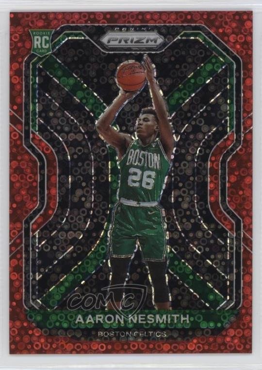 2020-21 Panini Prizm Fast Break Red Prizm 99/125 Aaron Nesmith #282 0m89