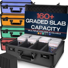 Premium Graded Card Storage Box - PSA Slab Ca...