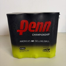 PENN CHAMPIONSHIP Extra-Duty Tennis Ball Pack 6 Cans, 18 Balls US 521019 NEW