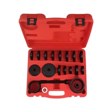 24PC Wheel Bearing Service Tools for FWD Cars with Storage Case Black