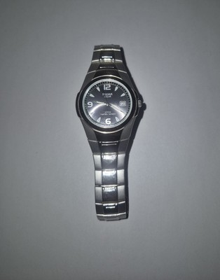 Pulsar Solar Men's Wristwatch 100M Water Resistant V145-X006 Stainless Steel