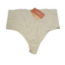 Werena Tummy Control Thong Shapewear Seamless Beige Womens Xlarge