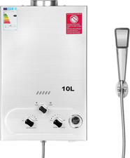 Chauffe-Eau À Gaz 10LPM, 20KW Chauffe-Eau À Gaz GPL Propane Butane,Pression D'Ea