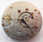 ANTIQUE 18s ILLINOIS "THE PRESIDENT" 17j GRADE 61 HUNTER POCKET WATCH MOVEMENT