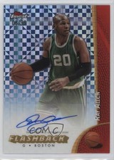 2024-25 Topps Finest Flashback Blue X-Fractor /99 Ray Allen #FBA-RA Auto HOF 4f5