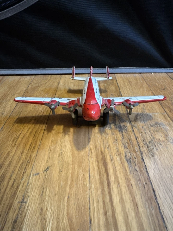 Avión de metal de juguete de colección línea MAR Japón hélices motorizadas Playtime Airlines Foto 3 de 4