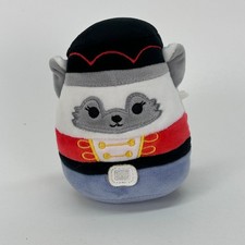 Squishmallows 5 Inch Gracelynn the Nutcracker Arctic Fox Plush Stuffed Toy