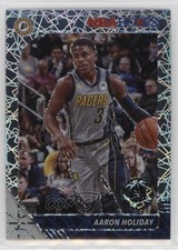 2019-20 Panini NBA Hoops Premium Stock Silver Lazer Prizm Aaron Holiday #74 0p45