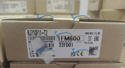One new   PLC Module RJ71GF11-T2 #pq