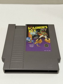 Nintendo NES Tecmo Solomon's Key Authentic Game Cartridge