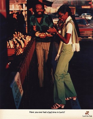 1970 Levis for Gals: Have You Ever Had Bad Time In Levis Vintage Print Ad