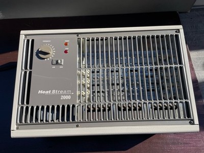 HEAT STREAM 2000 Forced Air PORTABLE HEATER Working